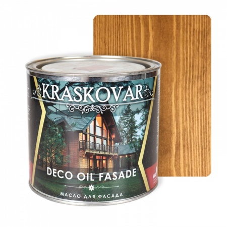 Масло для фасада Kraskovar Deco Oil Fasade 2,2 л Можжевельник