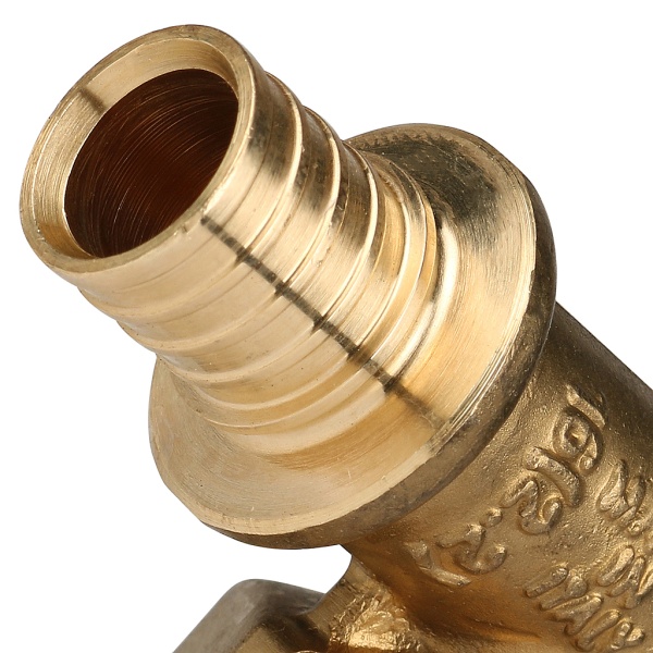 Картинка Уголок ВР 16 x 1/2' переходной аксиальный SFA-0006-001612 STOUT