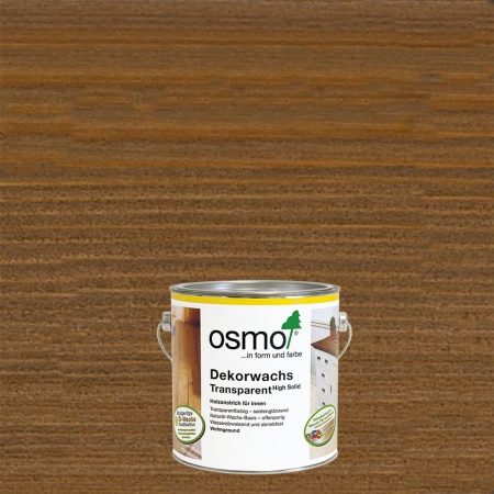 OSMO 3168 Dekorwachs Transparent Tone цветное масло для внутренних работ цвет Дуб антик 0.125 л