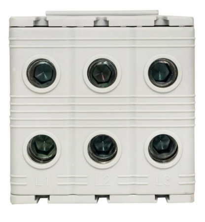 Картинка Клемма силовая вводная тройная КСВ 16-50 Серая PROxima plc-kvs3-16-50-grey EKF