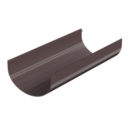Желоб 120/80 мм ПВХ 3 м Темно - коричневый ТЕХНОНИКОЛЬ Оптима