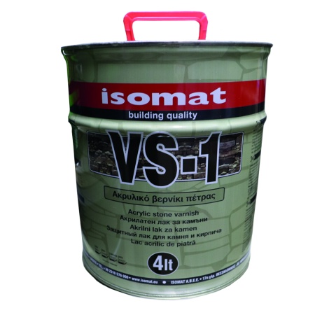 Лак акрило-уретановый для камня Isomat VS-1 4 литра
