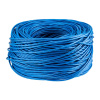 Картинка Кабель интернет витая пара U/UTP CAT 6 PVC 23AWG Cu 0,57мм Синий REXANT