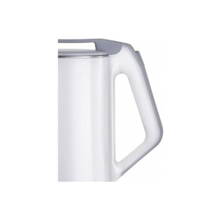 Картинка Чайник HS-1036 на 1.8 л двойной корпус Белый HomeStar