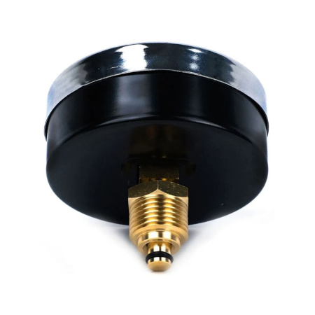 Картинка Термоманометр аксиальный 80 мм 1/2" 4 бар 120°С VALFEX