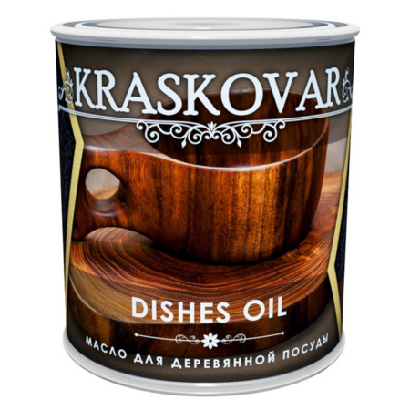 Масло для деревянной посуды и разделочных досок KRASKOVAR 0,75 л. Бесцветный