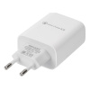 Картинка Сетевое зарядное устройство для iPhone/iPad 3 х USB 5V 3A Белое REXANT