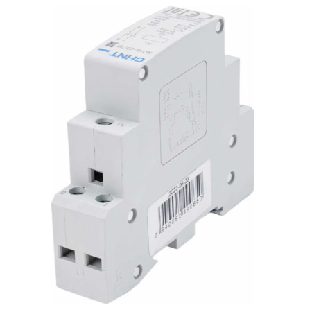 Картинка Контактор модульный NCH8-20/20 20А 2НО AC 220/230В 50Гц CHINT