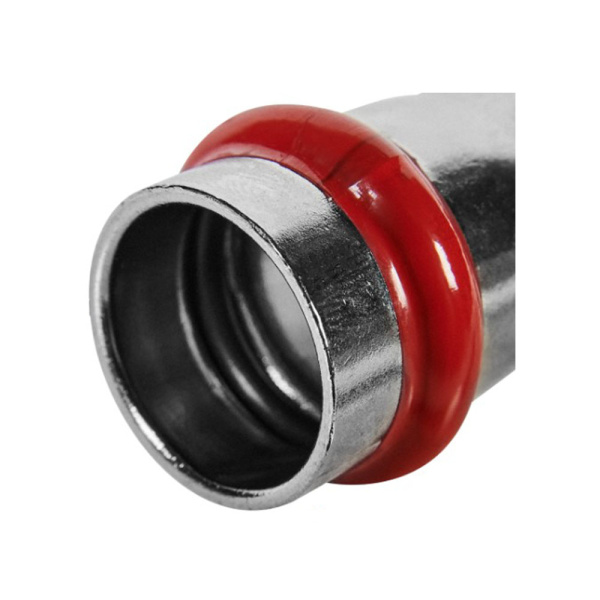 Картинка Муфта равнопроходная Впр-Впр Ø 18 Нержавеющая сталь пресс ROMMER