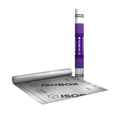 Пароизоляция отражающая 70 м² ISOBOX Термо ТЕХНОНИКОЛЬ
