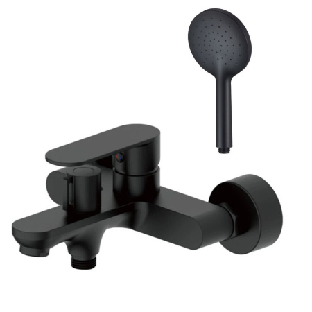 Смеситель для ванны латунь VALFEX Avior Black VF.60590-7
