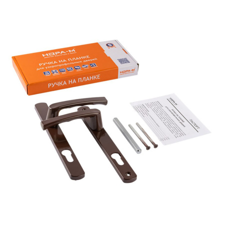 Картинка Ручки для узкопрофильных дверей РПУ 25-85 Коричневый