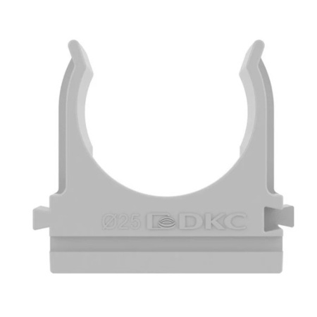 Картинка Держатель-клипса с защелкой 25 мм для труб DKC