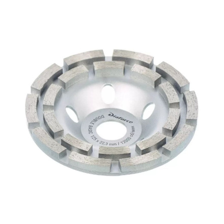 Картинка Чашка алмазная двухрядная 125 мм Diaforce Double Basic