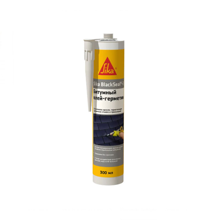Герметик битумный Sika BlaсkSeal-3 Черный 300 мл