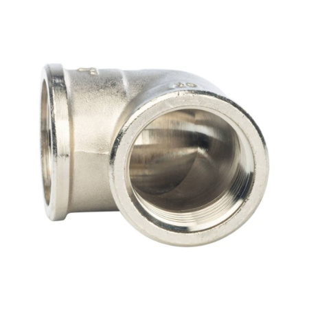 Картинка Угольник ВВ 1" никелированный STOUT