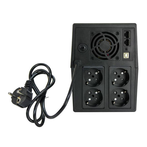 Картинка Источник бесперебойного питания ИБП 2хUSB 2000ВА/1200Вт Энергия