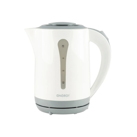 Картинка Чайник электрический E-213 на 2.5 л двойной корпус Белый ENERGY
