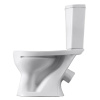 Изображение Унитаз-компакт косой выпуск нижний подвод 1 режим сидения полипропилен Белый Ультра Santeri Картинка Унитаз-компакт косой выпуск нижний подвод 1 режим сидения полипропилен Белый Ультра Santeri