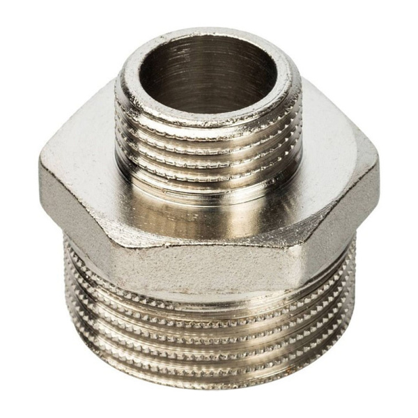 Картинка Бочонок переходной HH никелированный 1"х1/2" STOUT