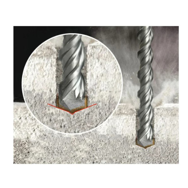 Картинка Бур 8х260 мм СДС плюс Rennbohr Duo 2 грани