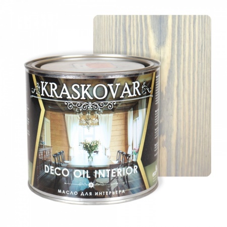 Масло для интерьера Kraskovar Deco Oil Interior 2,2 л Туманный лес