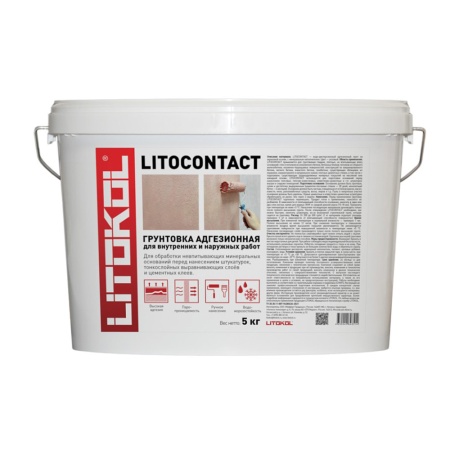 Литокол Litocontact 5 кг Грунтовка адгезионная