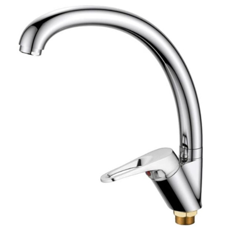 Смеситель для кухни Дуга с гайкой латунь VALFEX Proxima Chrome VF.4113-2