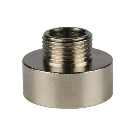 Картинка Переходник ВН 3/4"х1/2" никелированный SFT-0008-003412 STOUT
