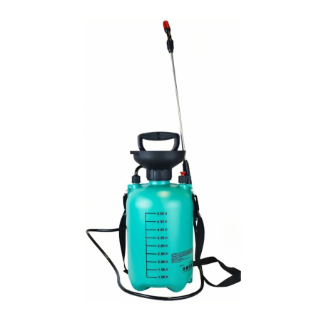 Картинка Опрыскиватель 5 л с ручным насосом и шлангом Sturm