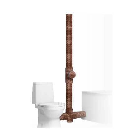 Картинка Комплект для шумоизоляции канализационных труб TONLOS Home Pipe
