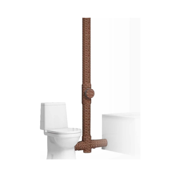Картинка Комплект для шумоизоляции канализационных труб TONLOS Home Pipe