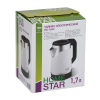 Картинка Чайник HS-1043 на 1.7 л двойной корпус Белый HomeStar
