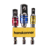 Набор адаптеров для торц.головок 1/4` 3/8` 1/2` Hanskonner