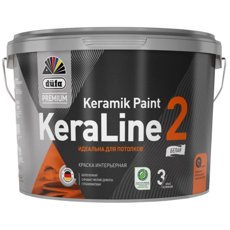 Краска глубокоматовая 2.5 л Düfa Premium Keraline 2