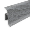 Плинтус К55 Комфорт 2,5 м Палисандр серый