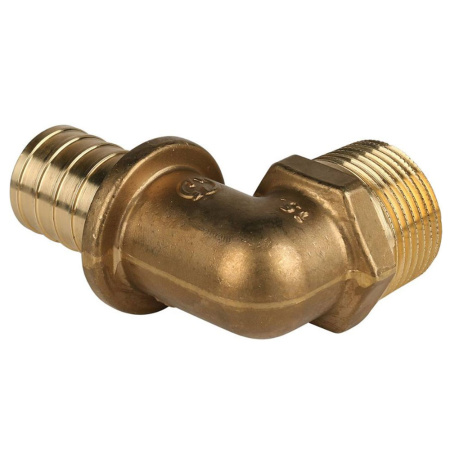 Картинка Уголок НР 32x1' латунь переходной аксиальный STOUT