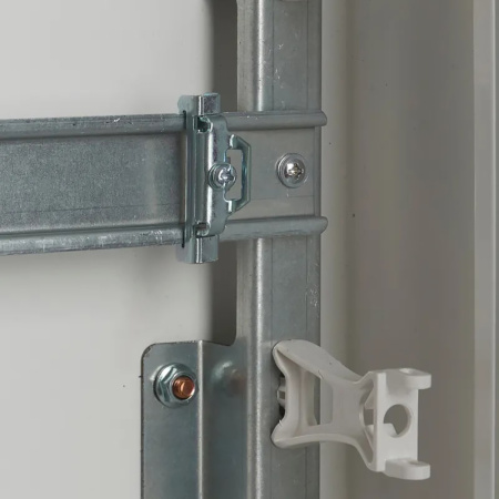 Картинка Ограничитель IEK на DIN-рейку металлический YXD10