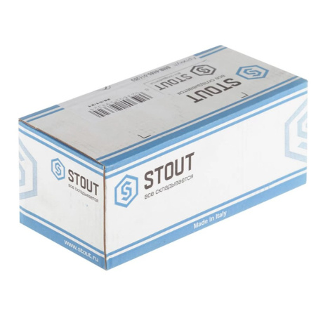 Картинка Коллектор регулирующий 3/4" 3 выхода 3/4" ЕК евроконус STOUT