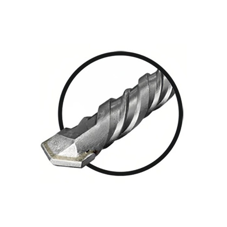 Картинка Бур 8х410 мм SDS-plus 2 грани RENNBOHR Basic