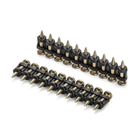 Картинка Гвозди усиленные по бетону и металлу CN EG bullet point 3,05х17 мм 1000 шт Toua