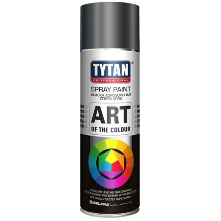 Аэрозоль акриловая Серая RAL 7015 400 мл TYTAN