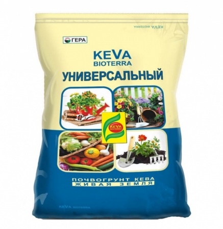 Грунт для рассады и овощей Keva Bioterra 60 л
