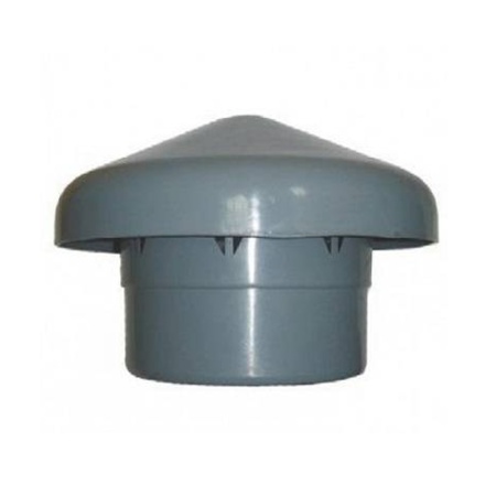 Зонт вентиляционный толщина 1,8 мм диаметр 50 мм ПВХ