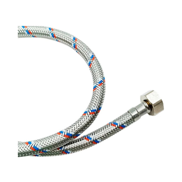 Картинка Гибкая подводка 1/2" ВР/ВР 60 см PE-X ТИТАН Ростерм