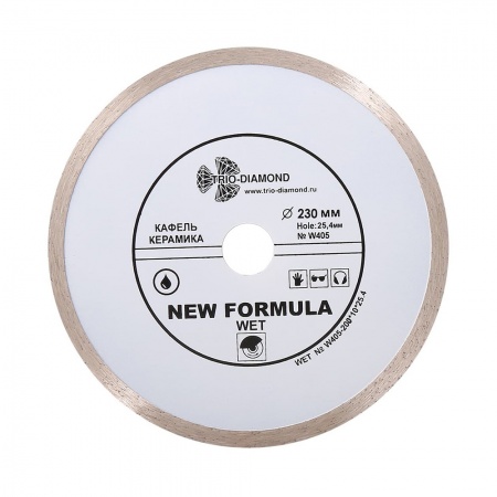 Алмазный диск Trio Diamond New Formula Wet 230х25,4 мм