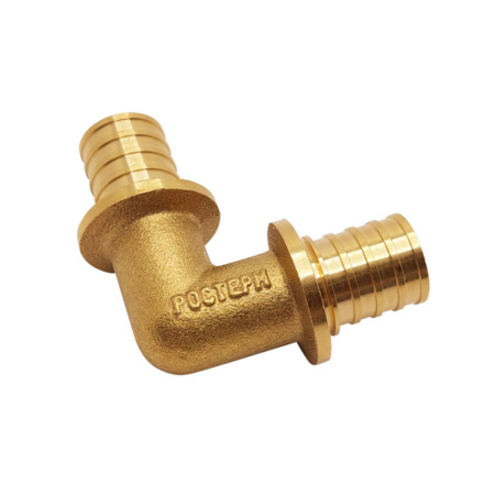 Картинка Уголок 32 латунь 90 гр РОСТерм