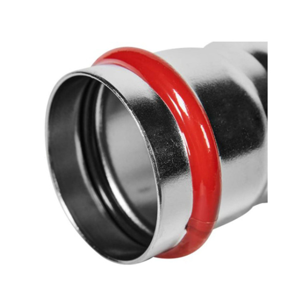 Картинка Муфта равнопроходная Впр-Впр Ø 54 Нержавеющая сталь пресс ROMMER