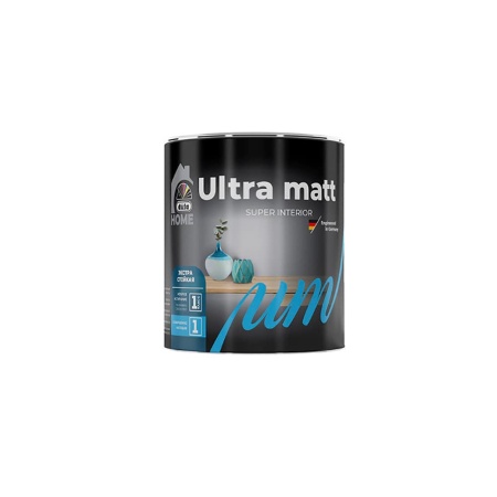 Краска Dufa Premium Home Ultra matt для стен и потолков BW Глубокоматовая 0.9 л