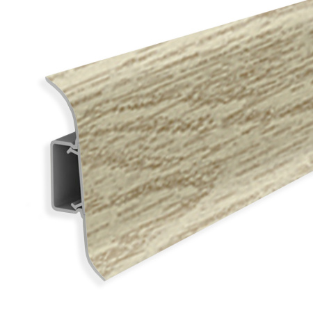 Плинтус К55 Комфорт 2,5 м Дуб европейский